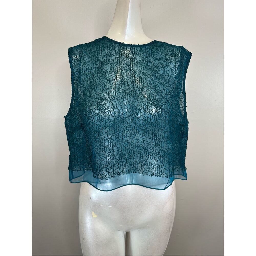 Jason Wu Collection Cropped Layered Corded Lace A… - image 3